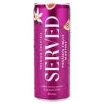 Served Passion Fruit Martini Cocktail Can (250 ml)